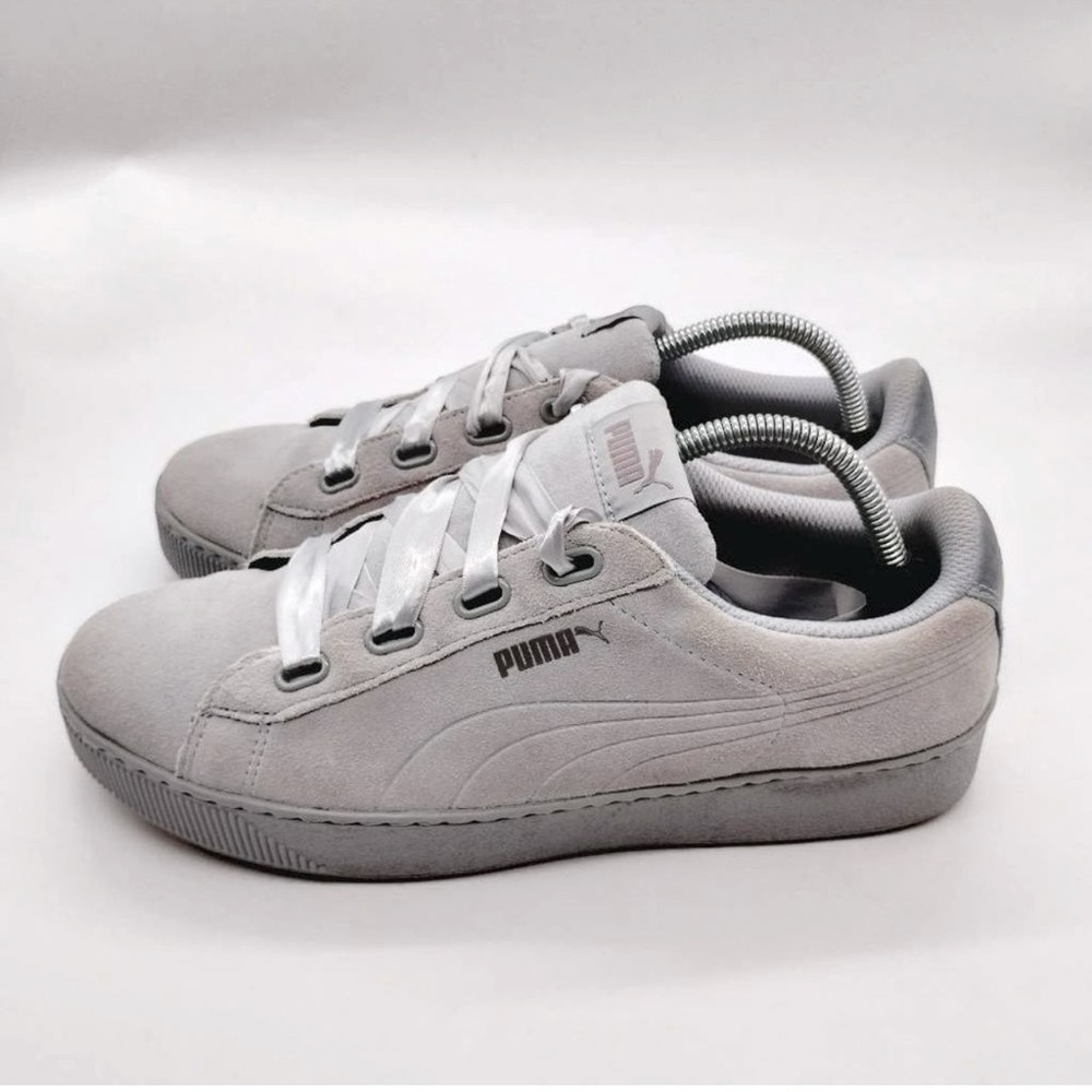PUMA Vikky Platform Ribbon Sneakers